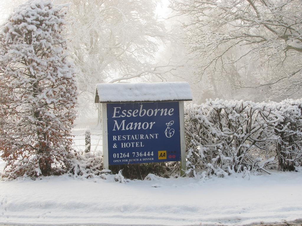 Hotel Esseborne Manor Hurstbourne Tarrant Exterior foto